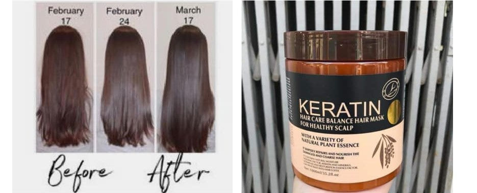 Keratin Hair Care Balance Hair Mask &amp; Hair Treatment – (500ml)