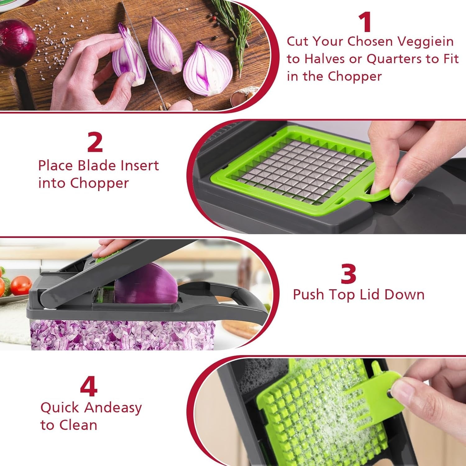 16-in-1 Multifunctional Vegetable Cutter &amp; Slicer