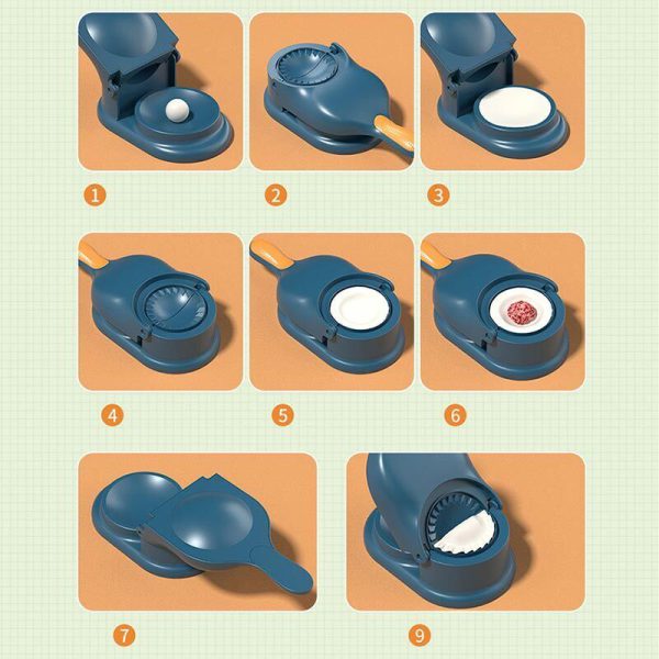 2-in-1 Dumpling Wrapper Tool (without Box)