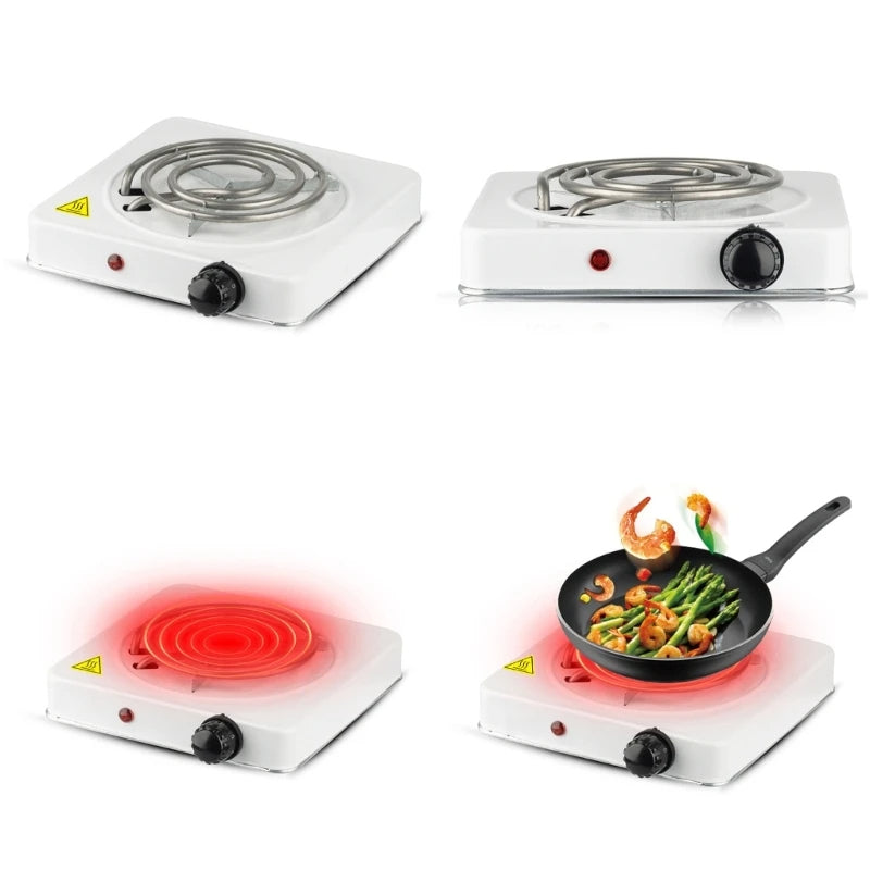 Model R.8204 (Single Burner): RAF R.8204 Single 1000W Electric Stove