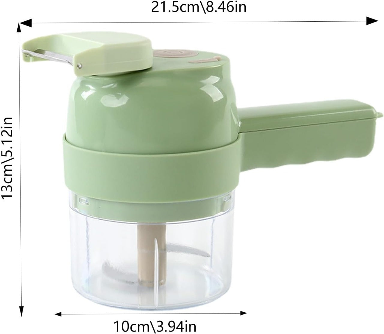 5 in 1 Handheld Electric Vegetable Cutter Set