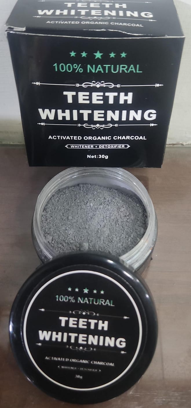 Teeth Whitening Charcoal Powder (Organic) (30g)