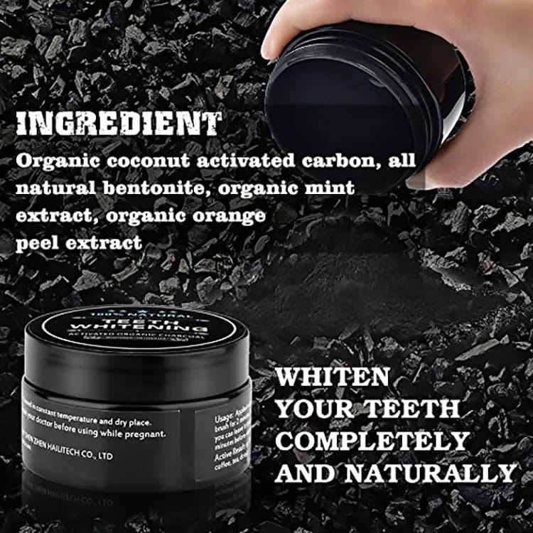 Teeth Whitening Charcoal Powder (Organic) (30g)