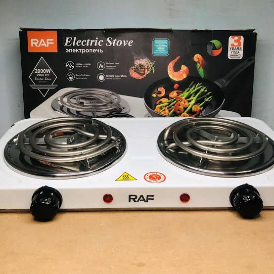 RAF Electric Stove – Dual Coil Burner