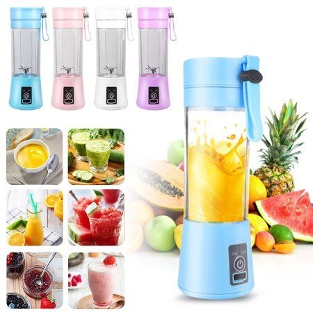 Portable Mini Juicer Blender – 6 Blades