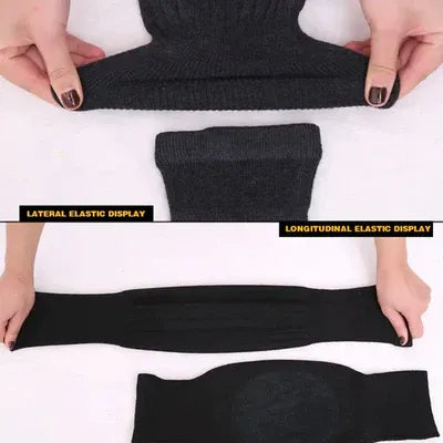 (Pair) Unisex Cashmere Wool Knee Warmers