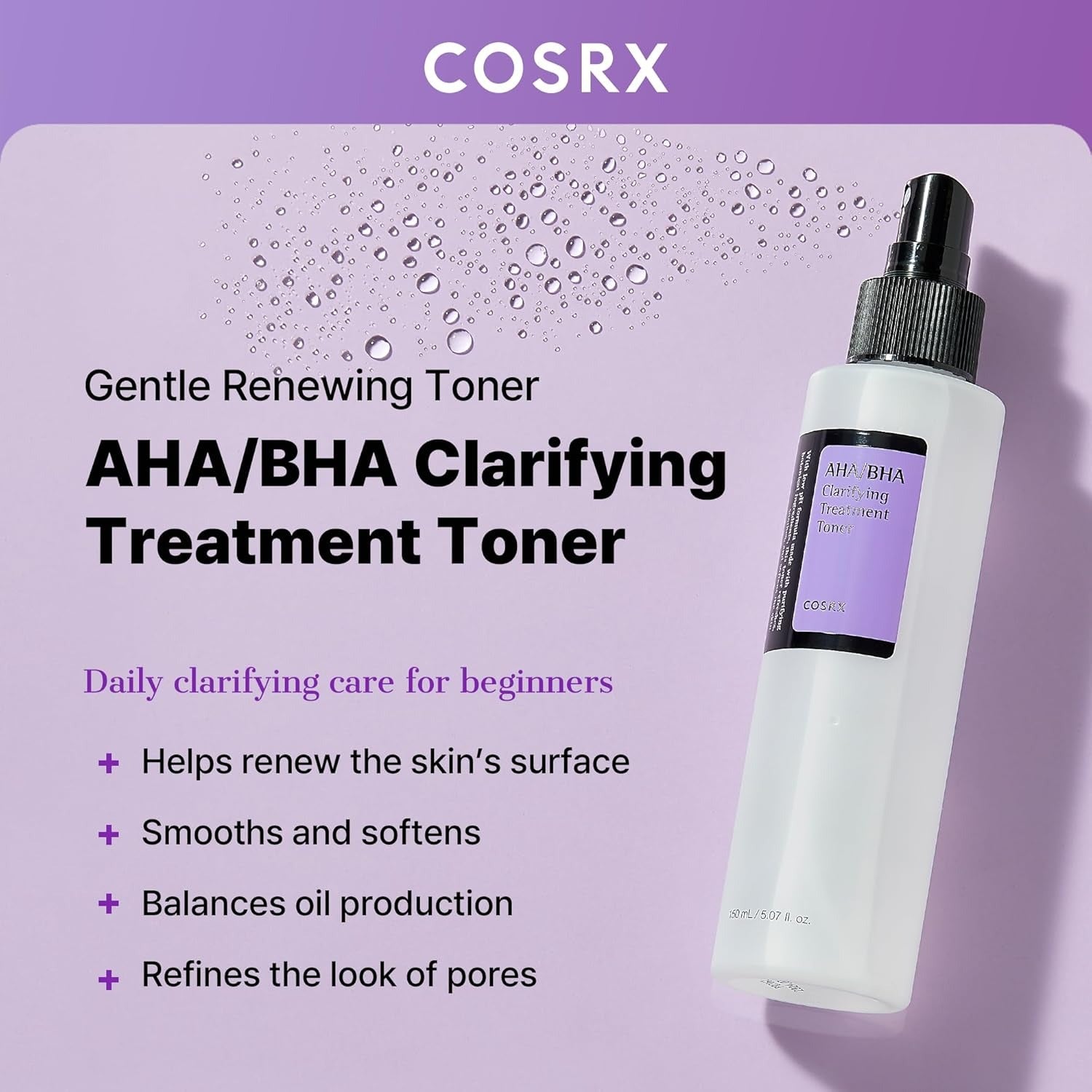 COSRX AHA/BHA Clarifying Treatment Tone – Imported