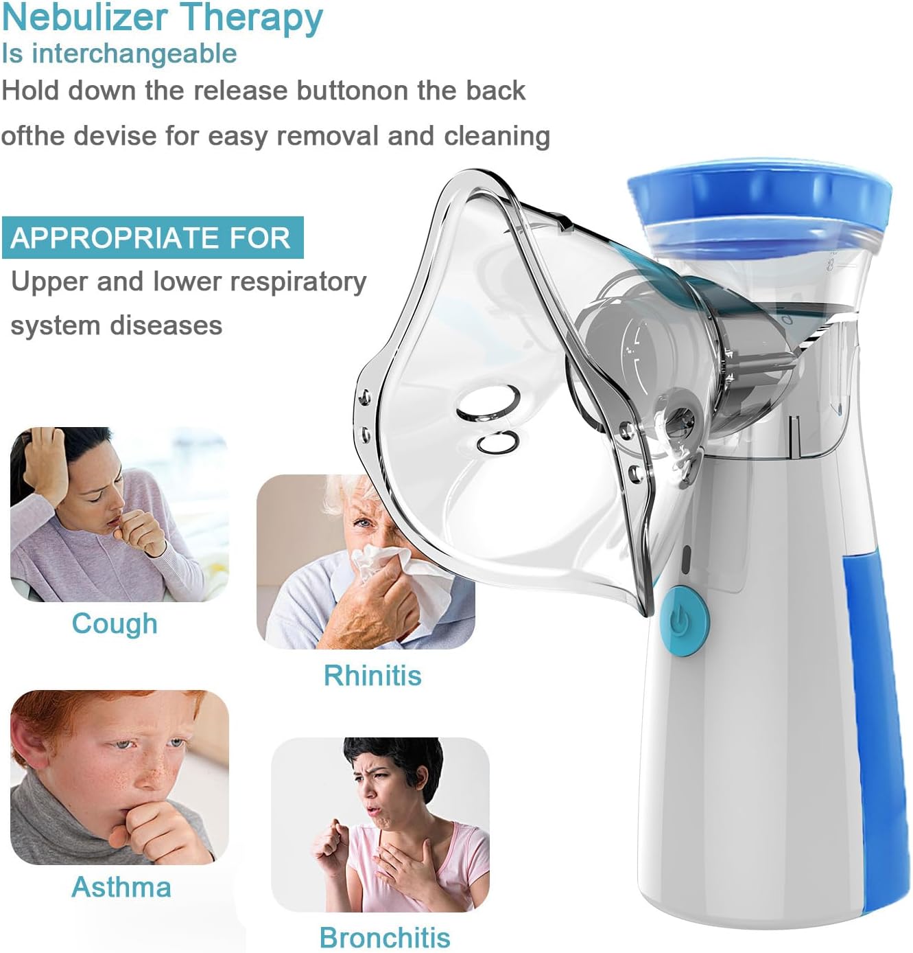 Mini Portable Silent Nebulizer