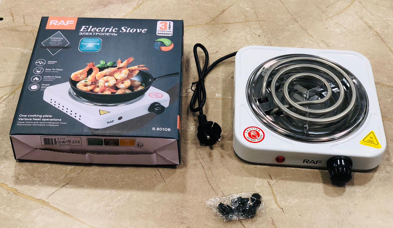 Model R.8204 (Single Burner): RAF R.8204 Single 1000W Electric Stove