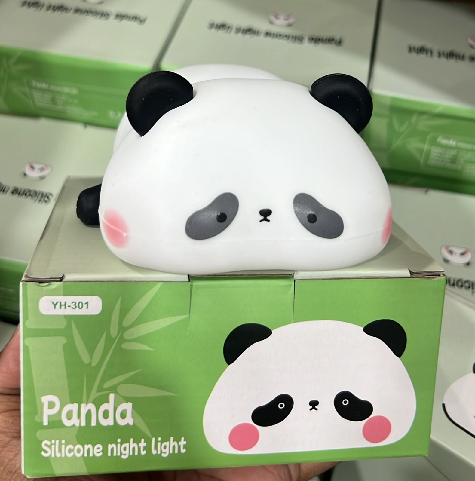 Cute Panda Silicone Soft Lamp