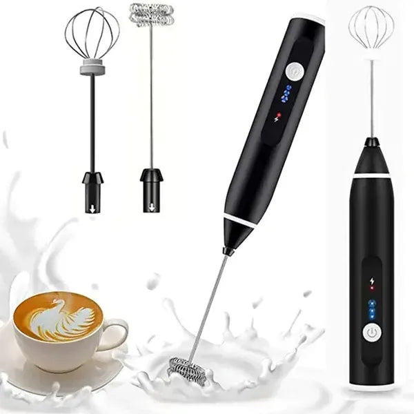 2 In 1 Coffee Beater Rechargeable