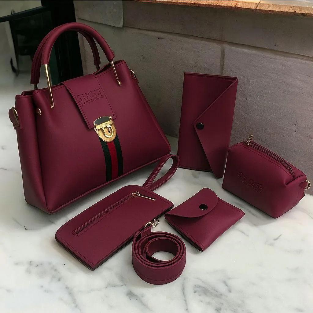 5 Pieces Handbag Set | High Quality