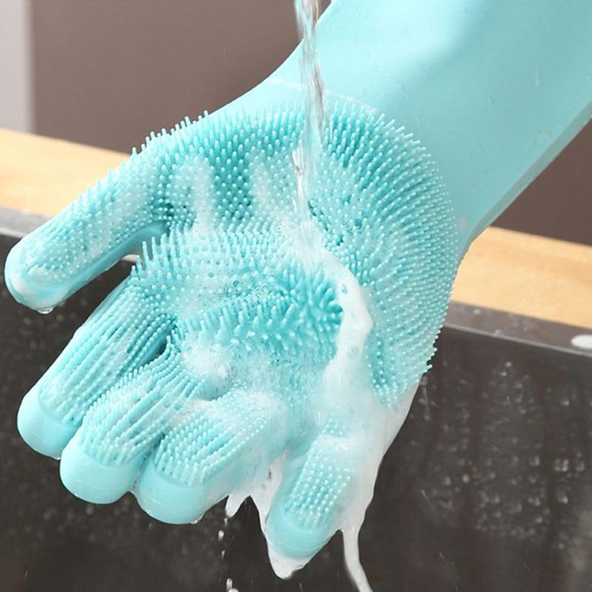 Silicone Dishwashing Gloves Durable Quality