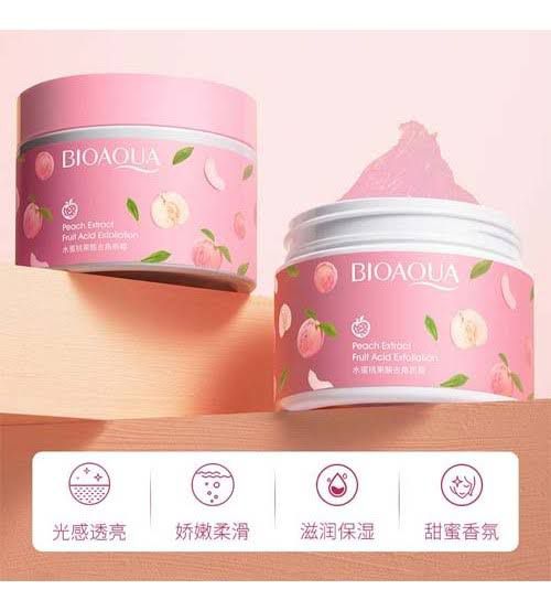 Bioaqua Peach Extract Fruit Acid Face Gel Cream 140g | Original.