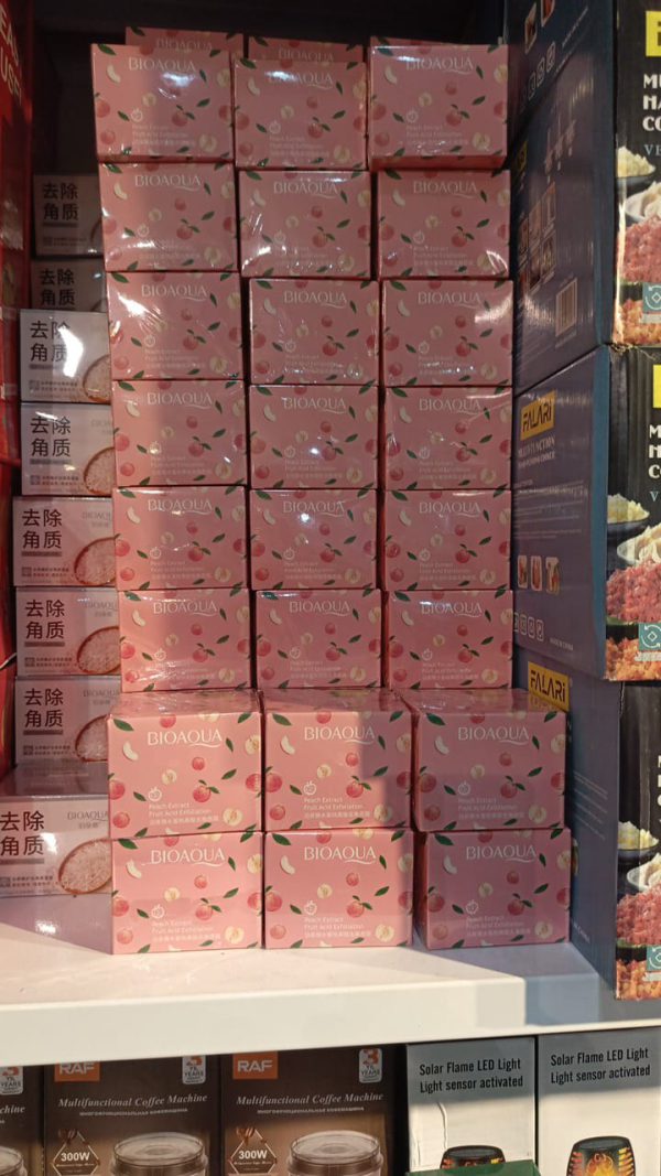 Bioaqua Peach Extract Fruit Acid Face Gel Cream 140g | Original.