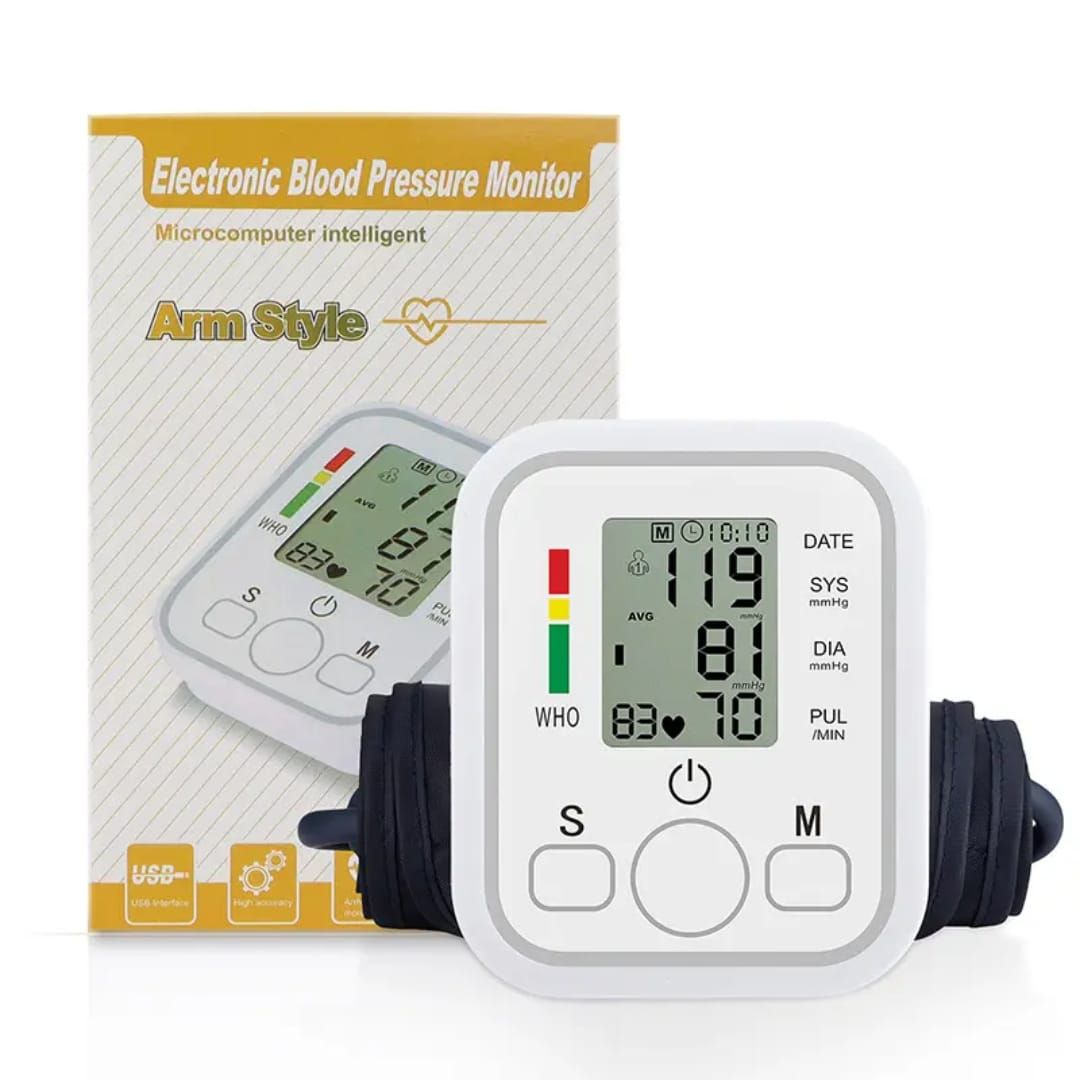 Digital Blood Pressure Machine – Fully Automatic